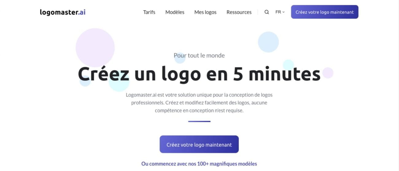 Outils IA pour créer des logos - LogoMaster AI