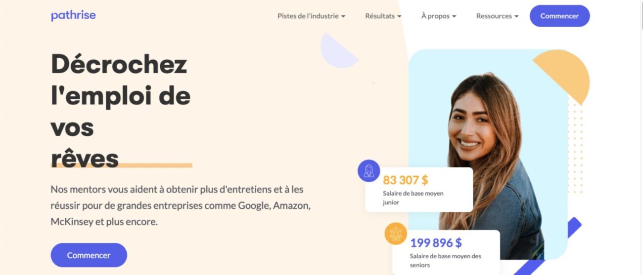 Outils IA pour la recherche d'emploi - pathrise