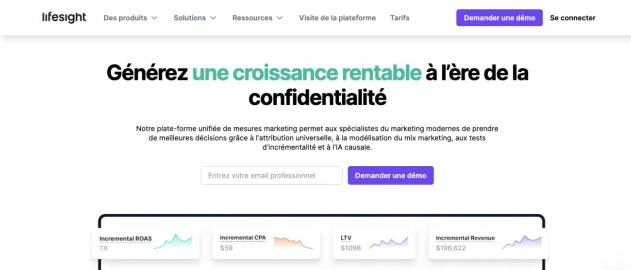 Outils IA pour le E-commerce - Lifesight