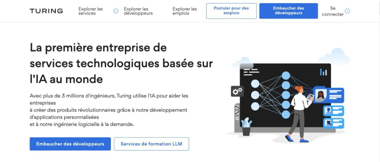 Outils IA pour les recruteurs RH - Turing