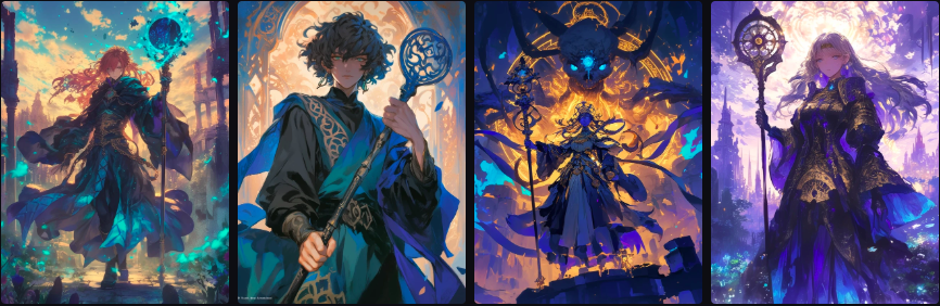 Prompt Midjourney pour Créer des Images Anime & Manga de Personnage Fantasy