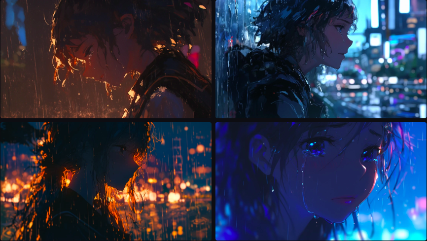 Prompt Midjourney pour Créer des Images Anime & Manga de Scène Dramatique