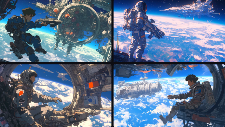 Prompt Midjourney pour Créer des Images d’Espace et Science-Fiction