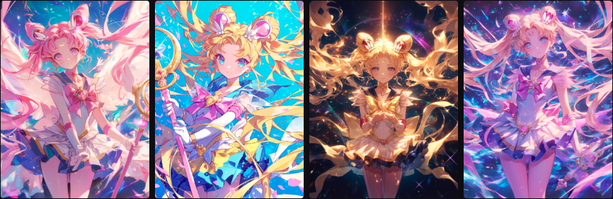 Prompt Midjourney pour Créer des Images de Personnage Magical Girl