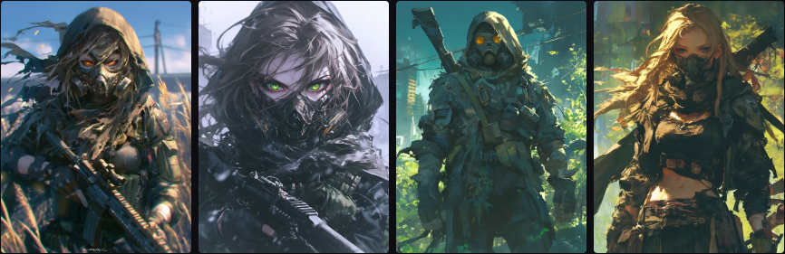 Prompt Midjourney pour Créer des Images de Personnage Post-Apocalyptique