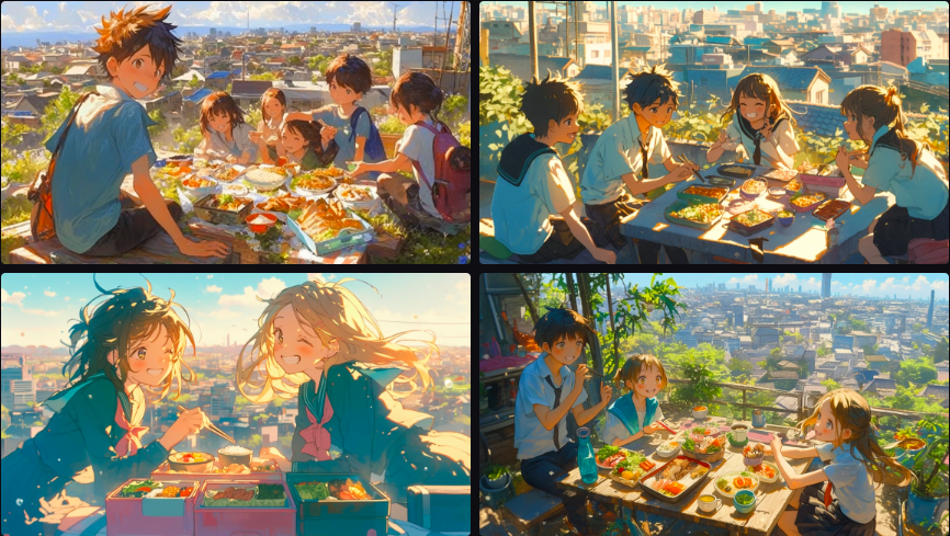 Prompt Midjourney pour Créer des Images de Scène Slice of Life
