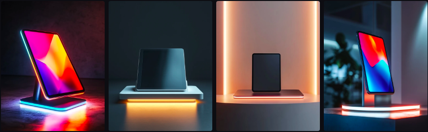 Prompt Midjourney pour Créer des Mock-ups de Produits Électroniques