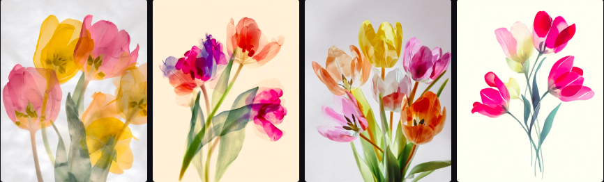 Prompt Midjourney pour l'Art Floral en Aquarelle