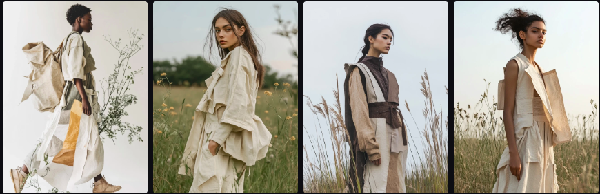 Prompt Midjourney pour le Design de Mode Durable
