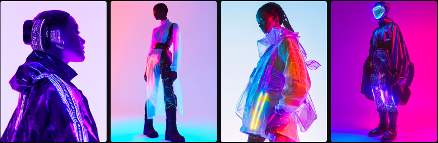 Prompt Midjourney pour le Design de Mode Futuriste