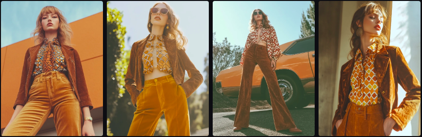 Prompt Midjourney pour le Design de Mode Rétro