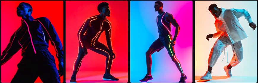 Prompt Midjourney pour le Design de Mode Sportive