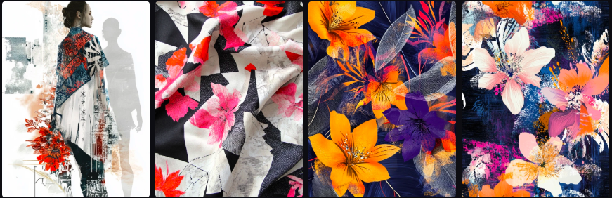 Prompt Midjourney pour le Design de Mode Textile