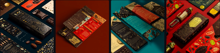Prompt Midjourney pour le Design de Packaging de Confiseries
