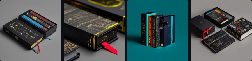 Prompt Midjourney pour le Design de Packaging de Livres et Médias