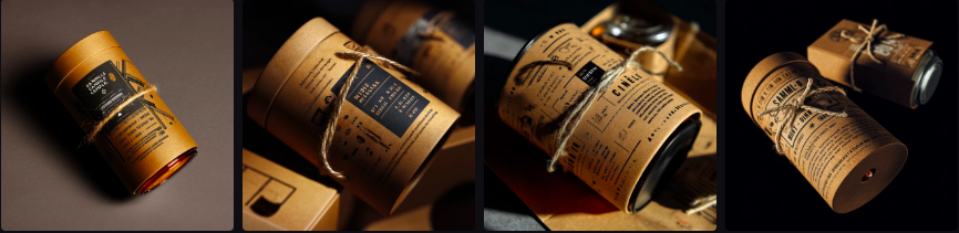 Prompt Midjourney pour le Design de Packaging de Produits Artisanaux