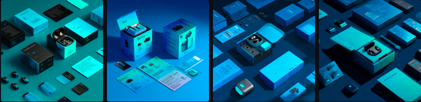 Prompt Midjourney pour le Design de Packaging de Produits Électroniques