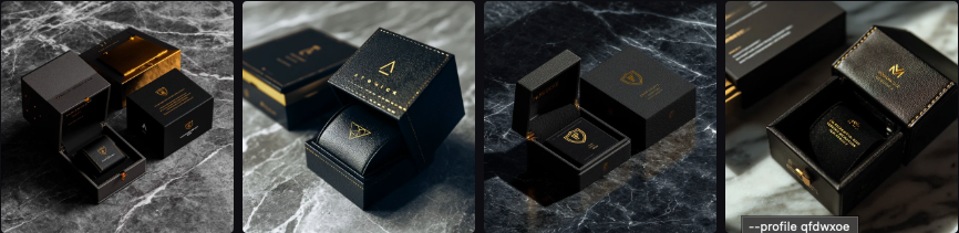 Prompt Midjourney pour le Design de Packaging de Produits de Luxe