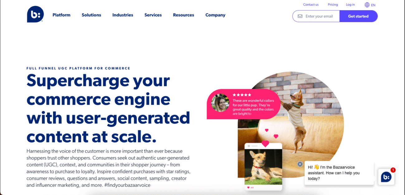 Bazaarvoice - Outils IA pour le E-commerce