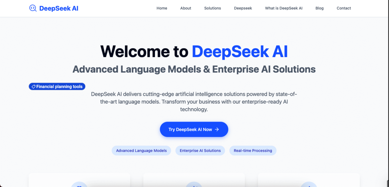 Deepseek ai - outils IA pour les développeurs
