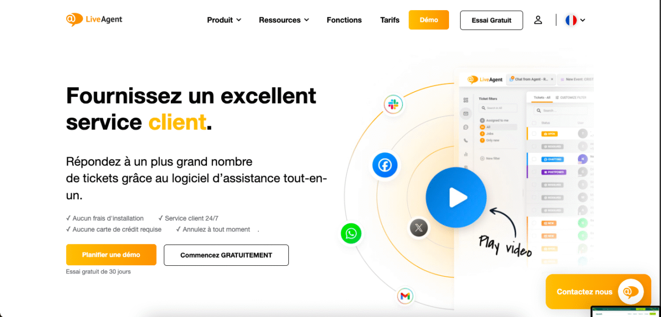LiveAgent - outils IA pour le service client