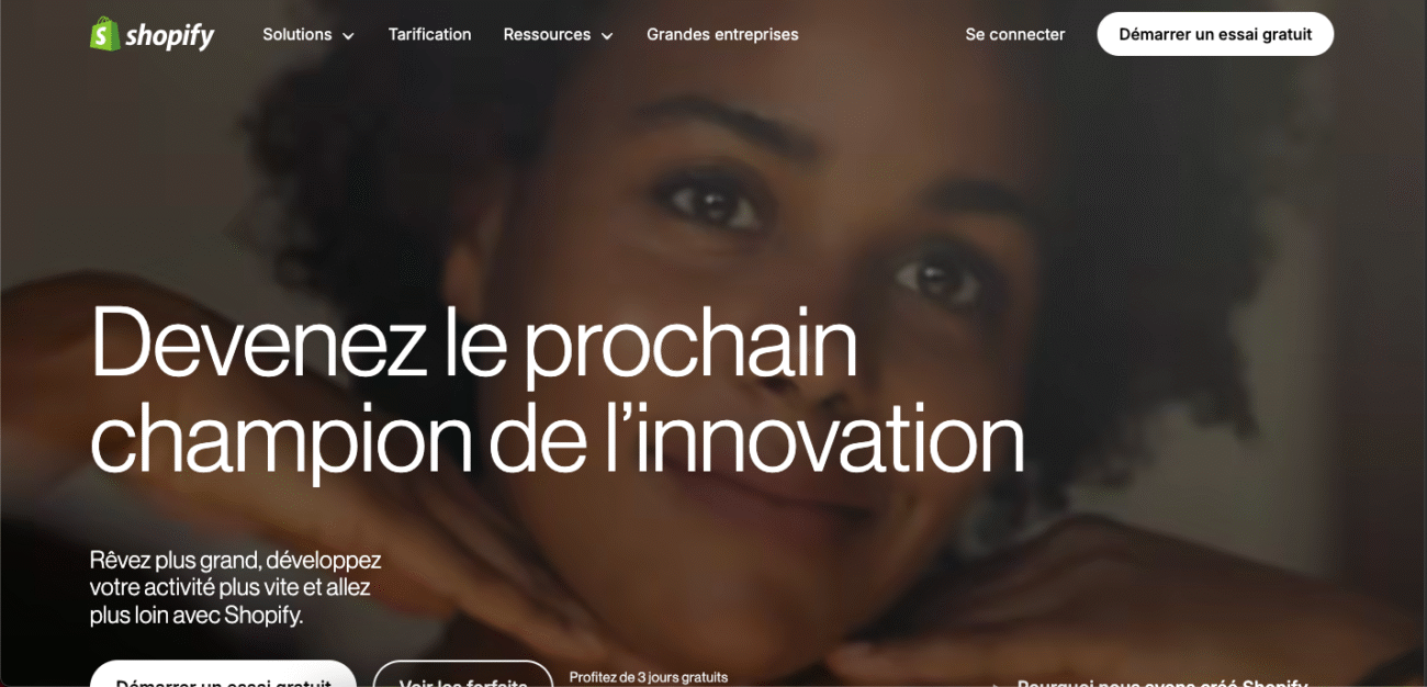 Shopify - Outils IA pour le E-commerce