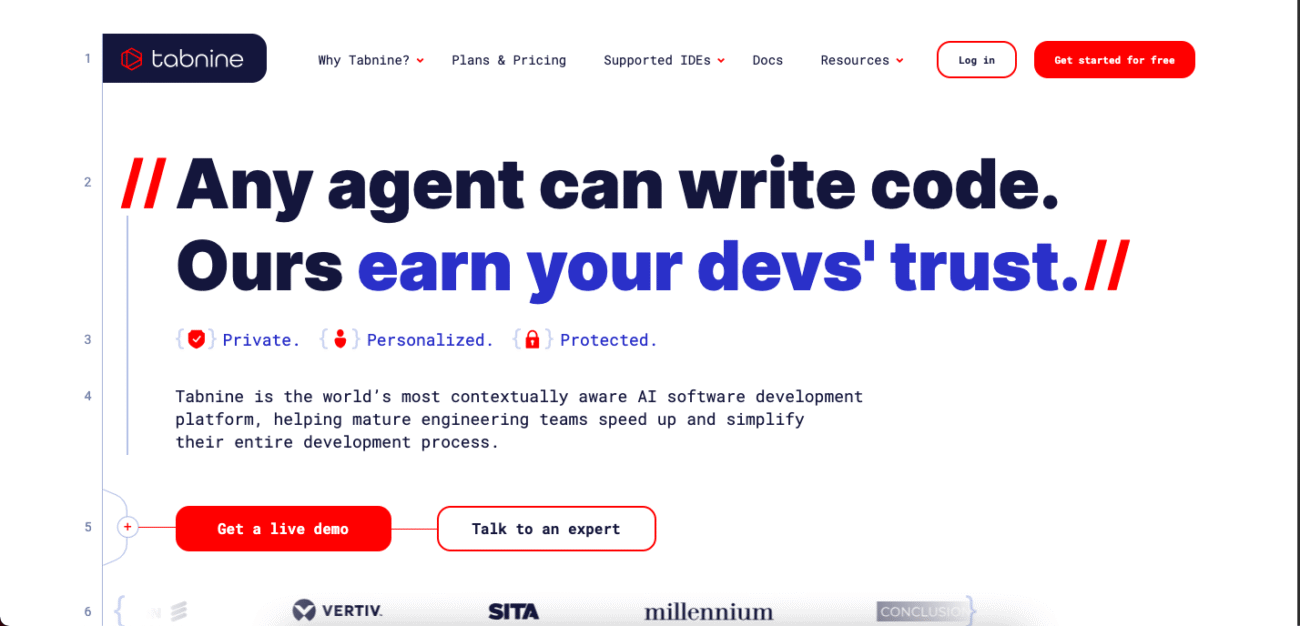 tabnine - outils IA pour les développeurs