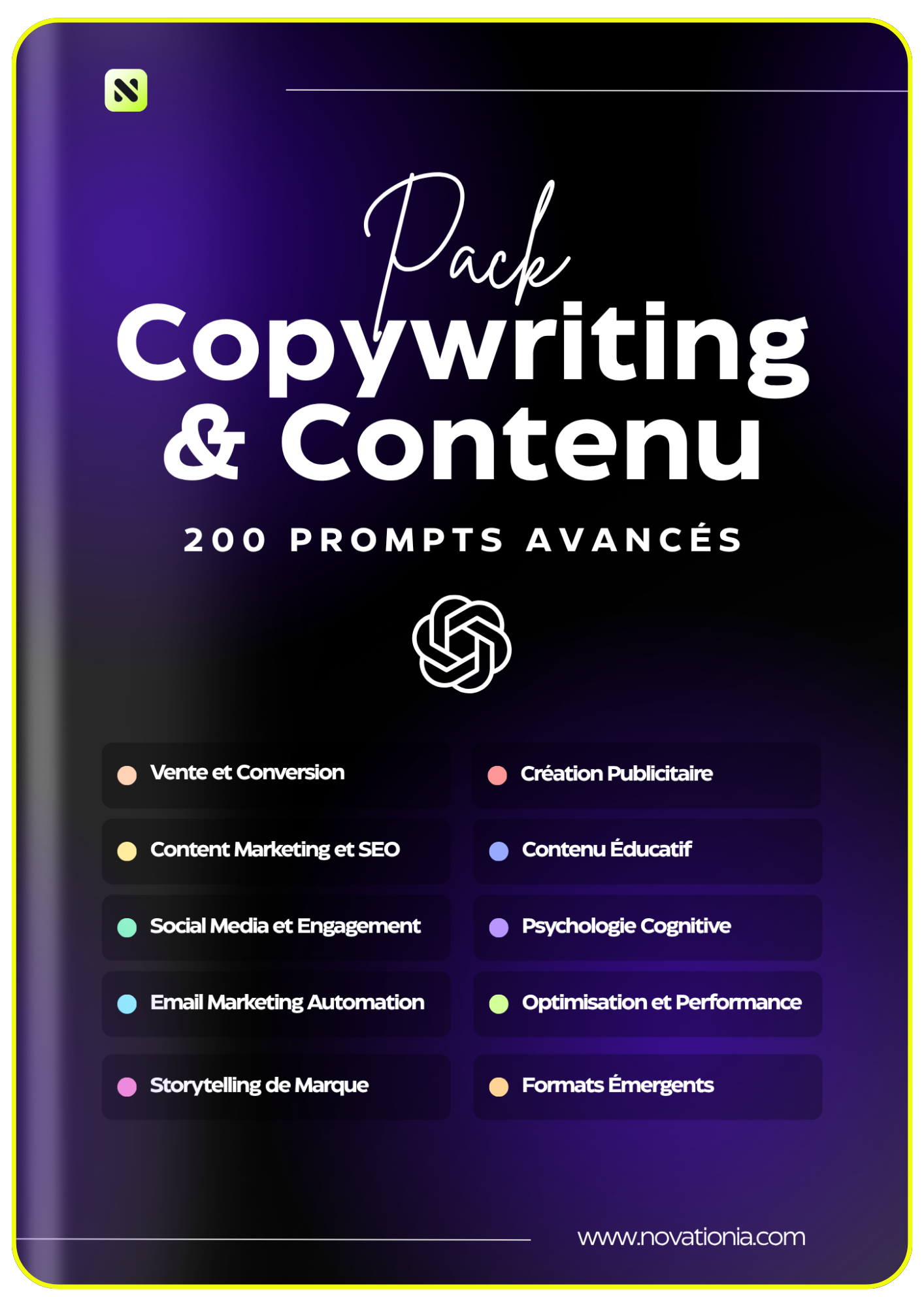 Pack Copywriting Prompts ia
