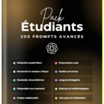 Pack Étudiants Prompts ia
