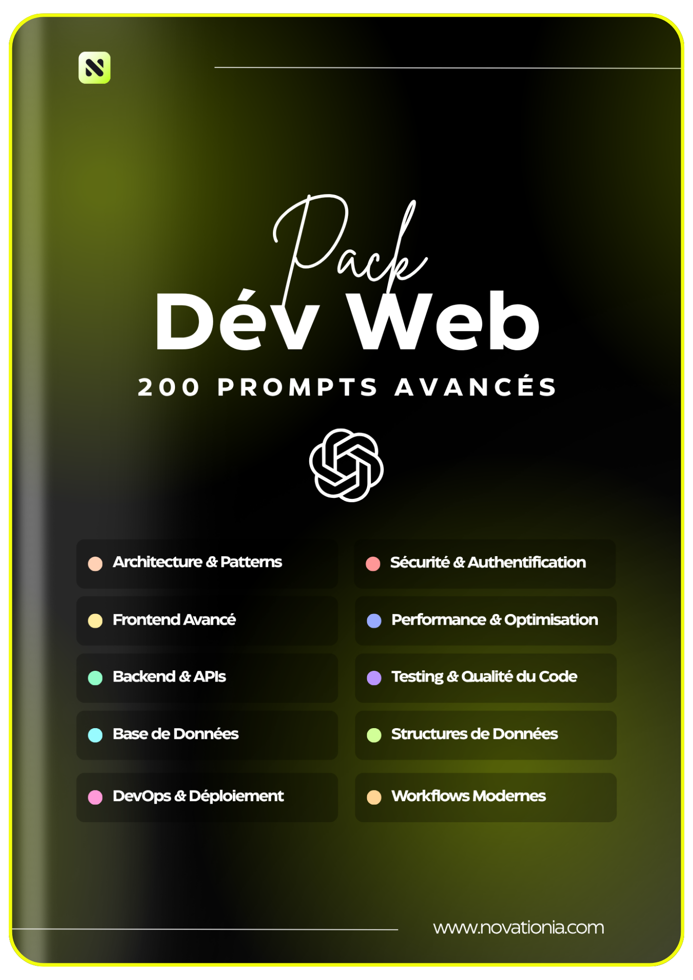 Pack developpement web Prompts ia