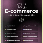 Pack e-commerce 200 Prompts ia